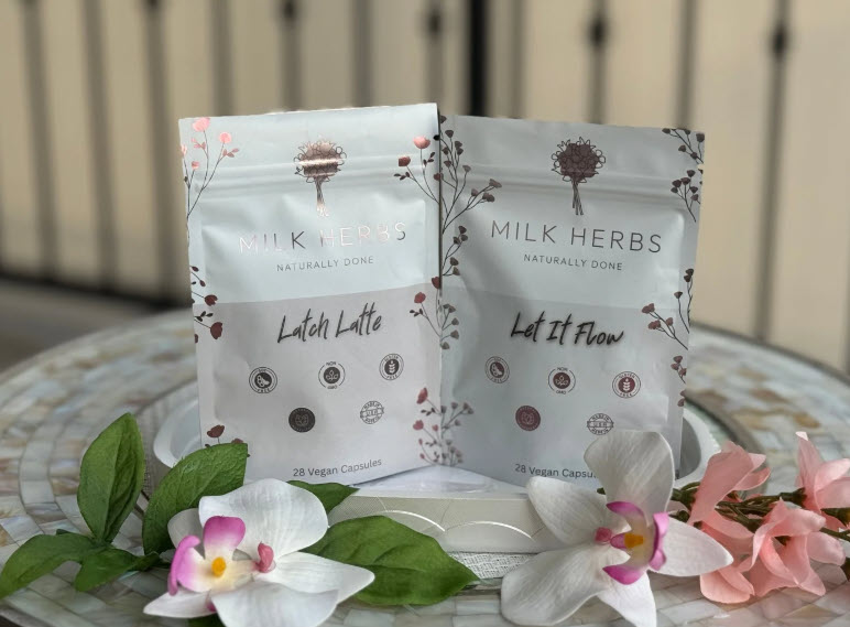 Latch Latte - Herbal Lactation Capsules (Fenugreek-Free)